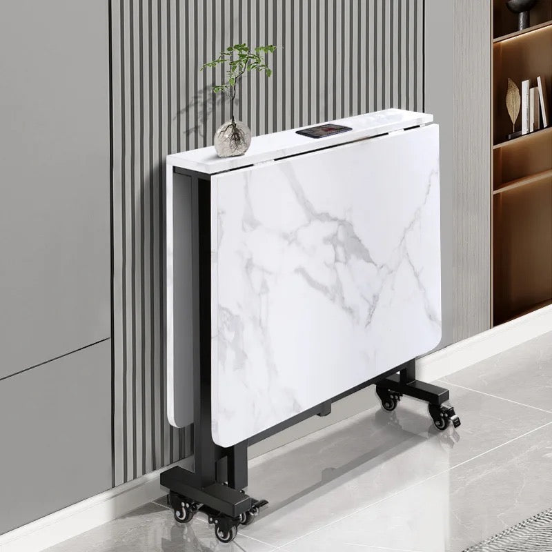 Multifunctional Folding Dining Table - Removable, Extendable, and Stylish Home Furniture Multifunctional Folding Dining Table - Removable, Extendable, and Stylish Home Furniture