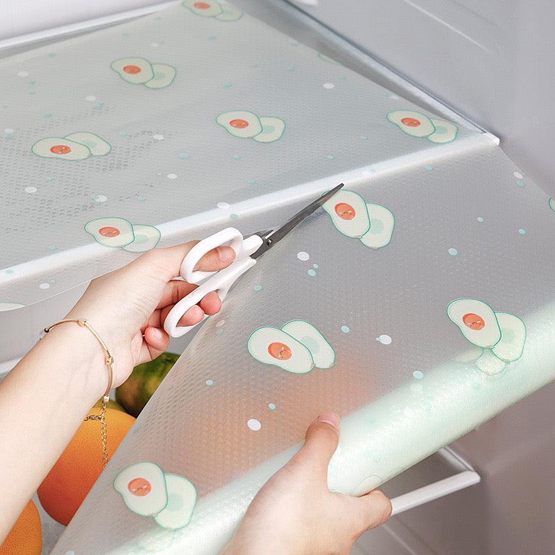 Anti-Slip Refrigerator Kitchen Cabinet Drawer Shelf Mat Liner Sheets