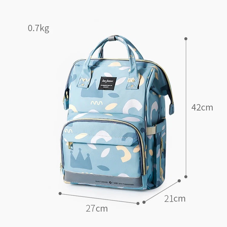 Stylish Waterproof Mummy Backpack - size