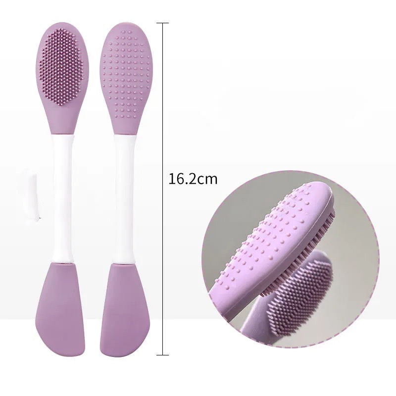 Silicone Mask Brush Set – Gesichtsmaske Pinsel, Schälchen & Spatel Für DIY-Masken, Cremes Oder Seren (Kiuiom)