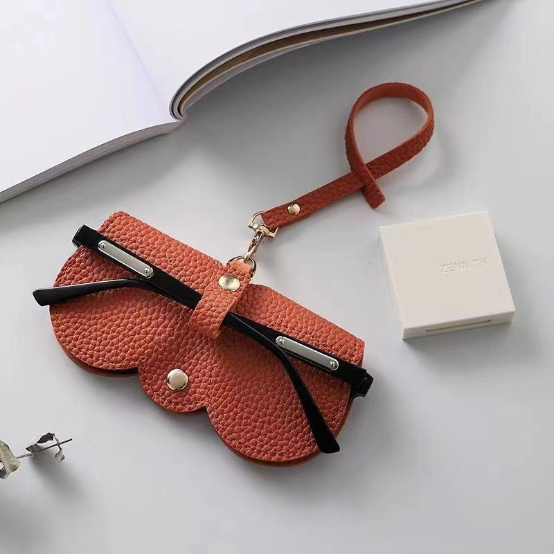 Unisex Portable Glasses Bag - Protective Case with Chain for Sunglasses Unisex Portable Glasses Bag - Protective Case with Chain for Sunglasses