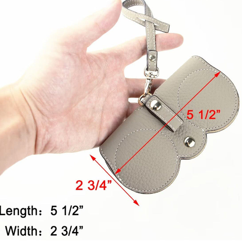 Unisex Portable Glasses Bag - Protective Case with Chain for Sunglasses Unisex Portable Glasses Bag - Protective Case with Chain for Sunglasses