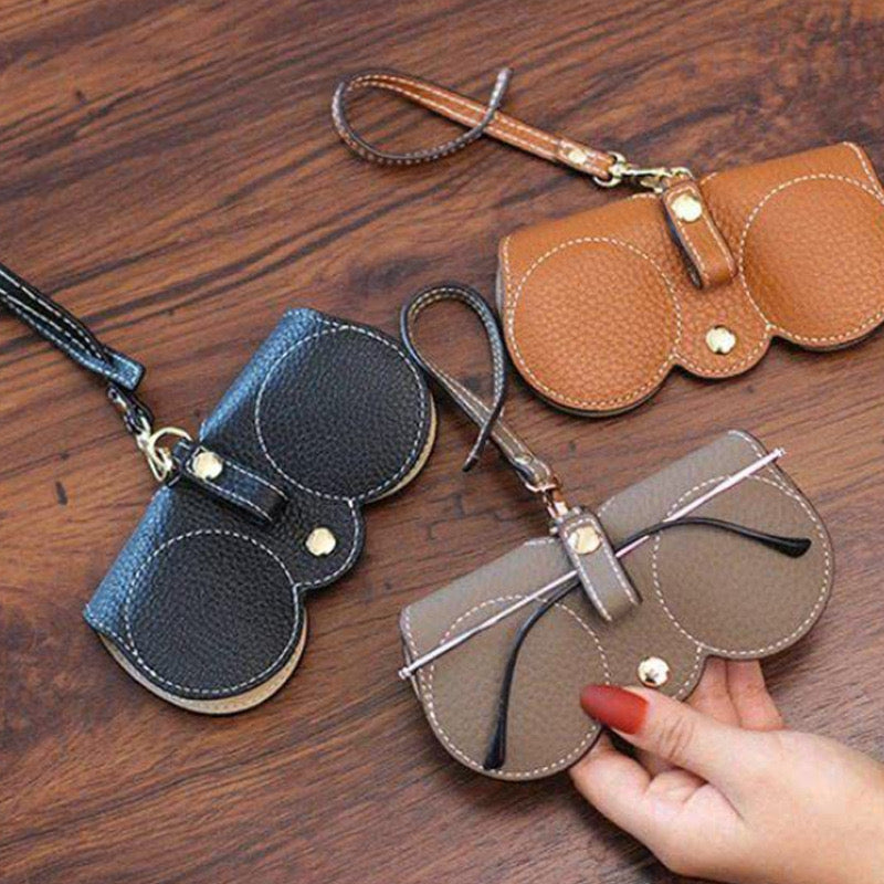 Unisex Portable Glasses Bag - Protective Case with Chain for Sunglasses Unisex Portable Glasses Bag - Protective Case with Chain for Sunglasses