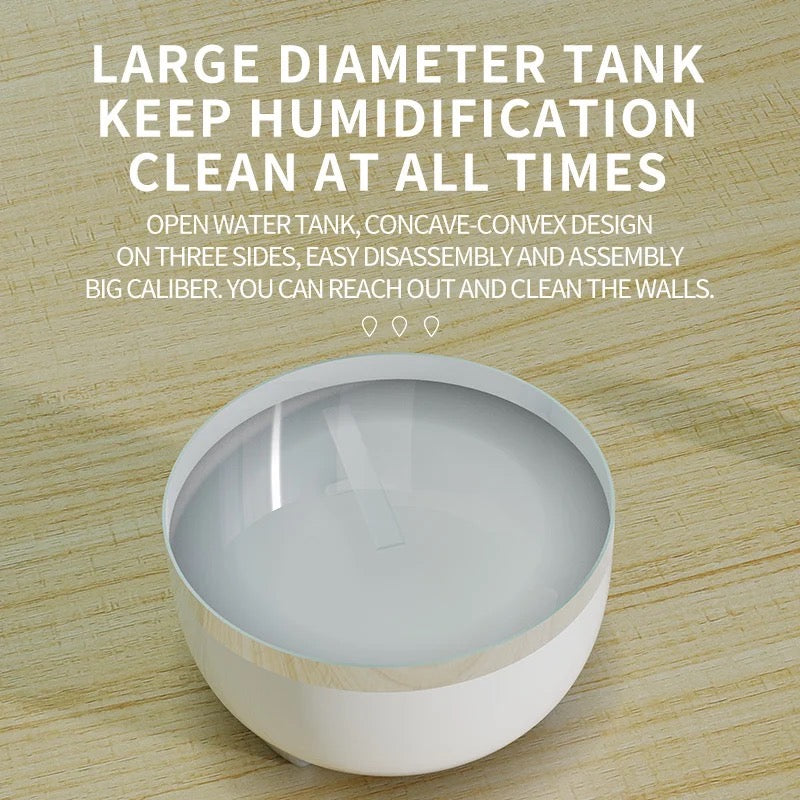 Anti-Gravity Water Drop Humidifier with Aromatherapy - Desktop Air Diffuser Anti-Gravity Water Drop Humidifier with Aromatherapy - Desktop Air Diffuser
