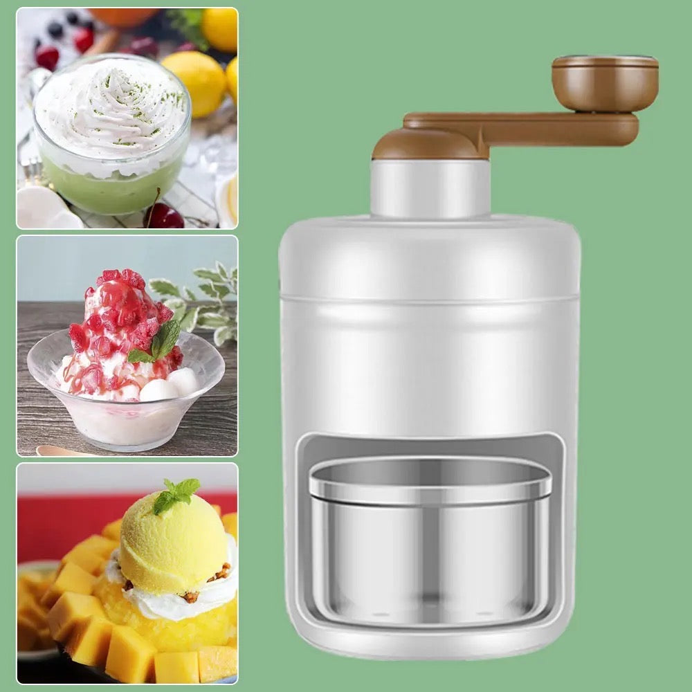 Portable Manual Ice Crusher & Shaver, Manual Ice Grinder