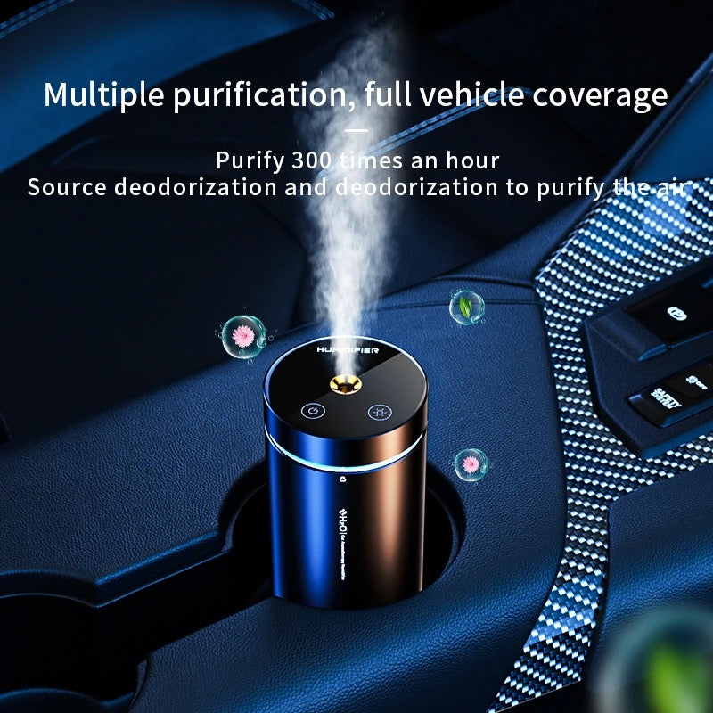 Car Air Humidifier USB Aromatherapy Diffuser with LED Light