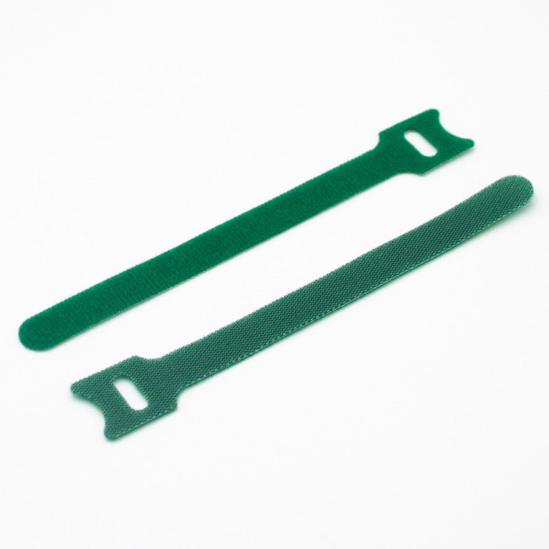 Reusable Wire and Cable Ties Strap - Green color 
