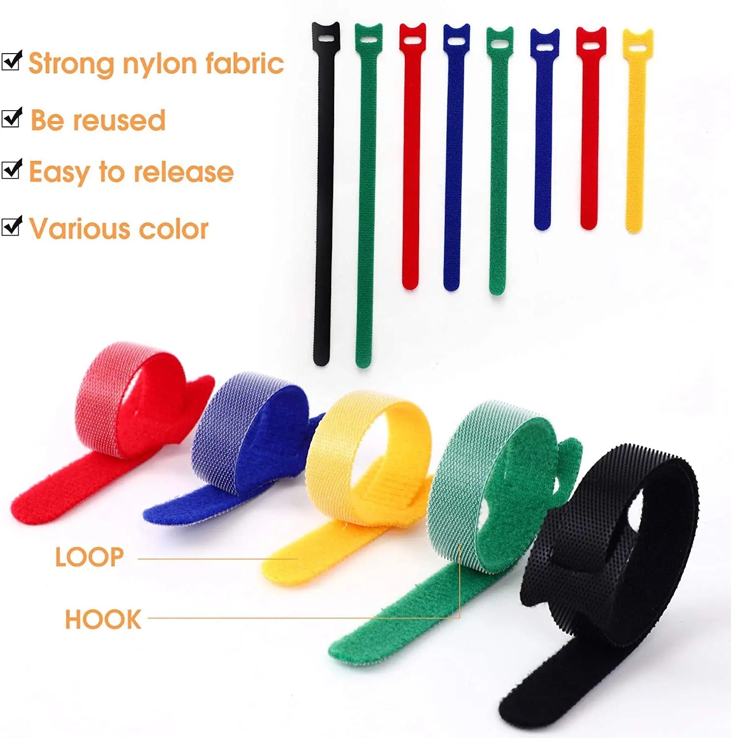 Reusable Wire and Cable Ties Strap - Product features 