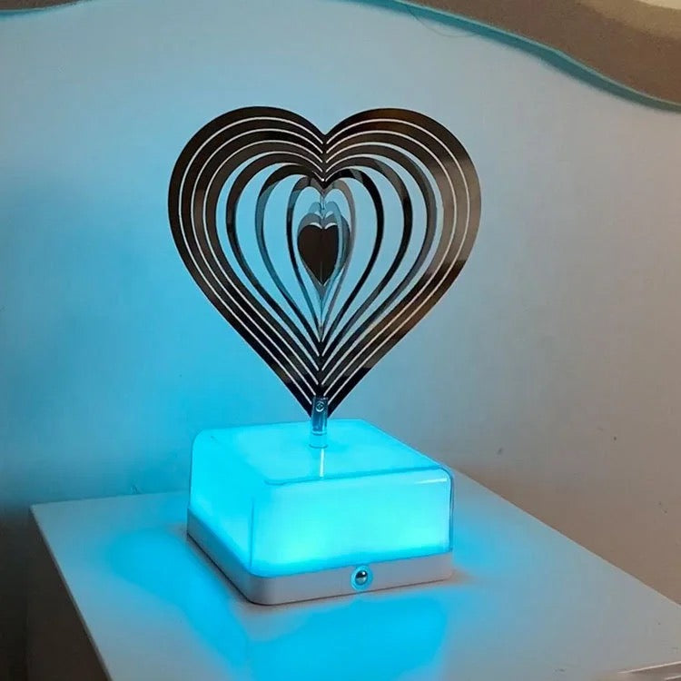 3D Rotating Night Light - RGB LED Bedroom Atmosphere Lamp, Best Gift 3D Rotating Night Light - RGB LED Bedroom Atmosphere Lamp, Best Gift