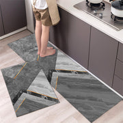 2 Pcs/Set Kitchen Floor Mat, Anti-Slip Super Absorbent Quick Dry Floor Mat