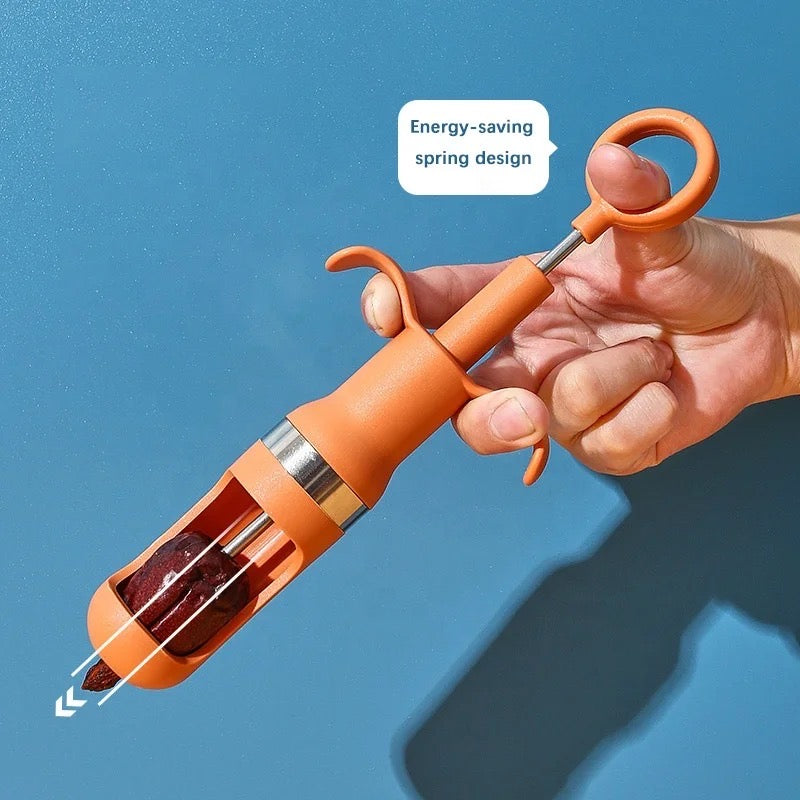 One-Hand Operation Date Fruit Pitter Tool One-Hand Operation Date Fruit Pitter Tool