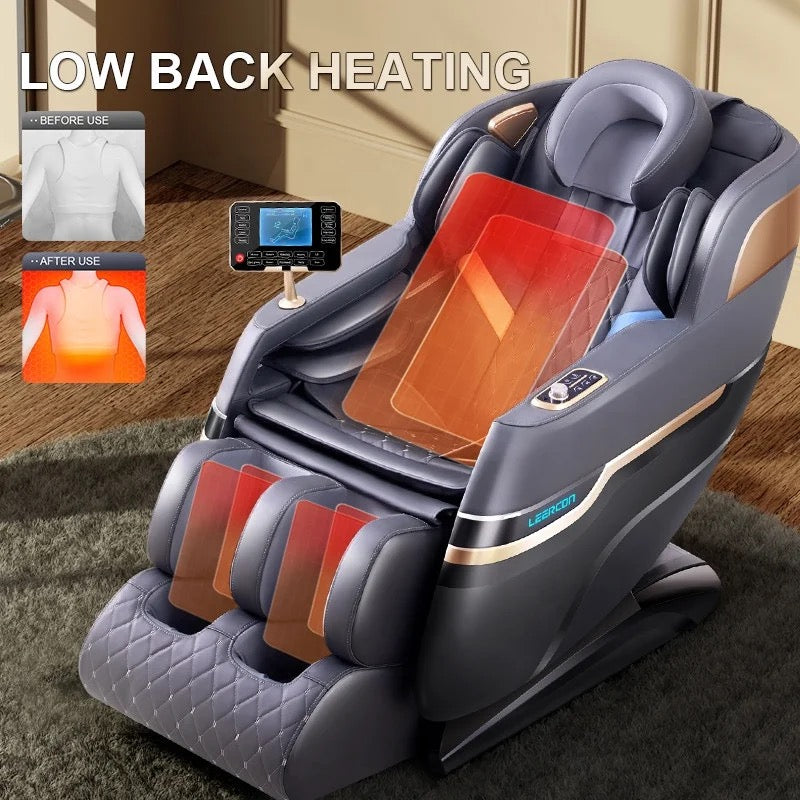 Image displaying the Low Back Heating system of Full Body Electric Massage Sofa