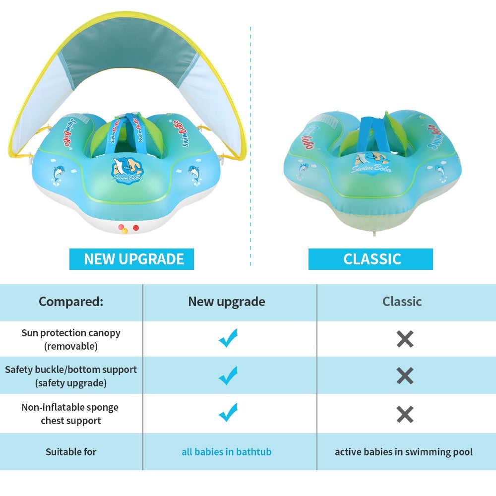 Inflatable Baby Swimming Float with upgrade and classic