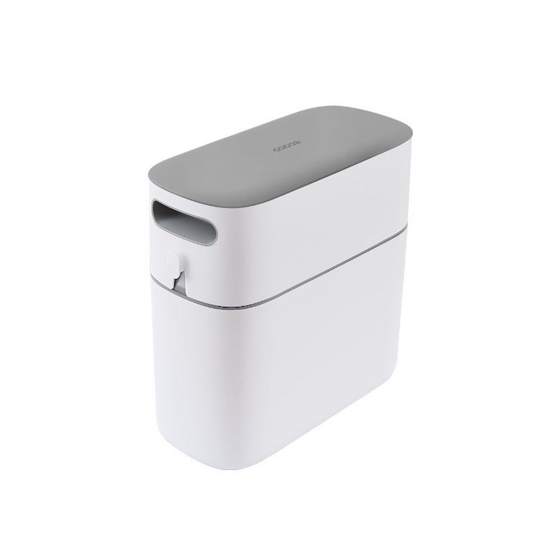 ECOCO Narrow Space Press-type Trash Can, Household Garbage Waste Bin ECOCO Narrow Space Press-type Trash Can, Household Garbage Waste Bin