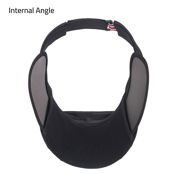 Internal Angle Of Adjustable Wide Brim Hat.