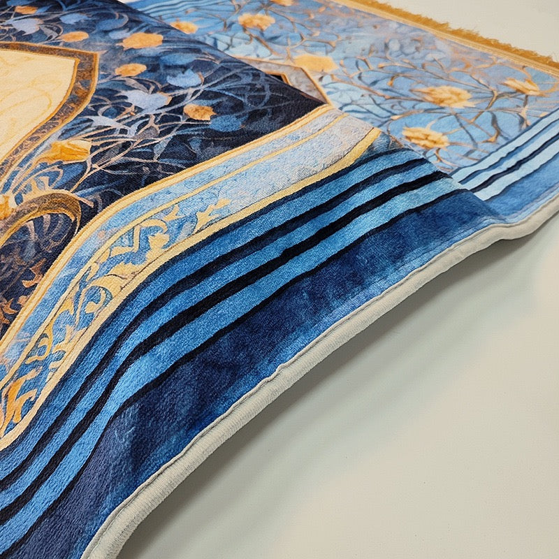 An Islamic Prayer Mat.