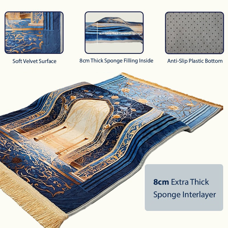Parts Details Of Islamic Prayer Mat.