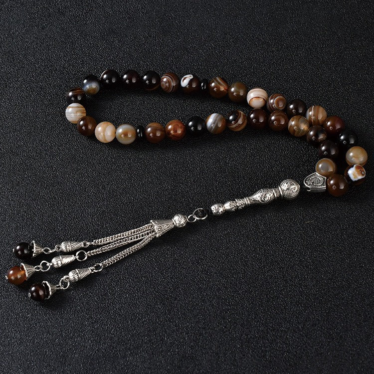 An Islamic Tasbih Prayer Beads.