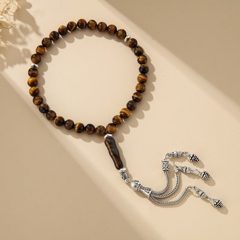 An Islamic Tasbih Prayer Beads.