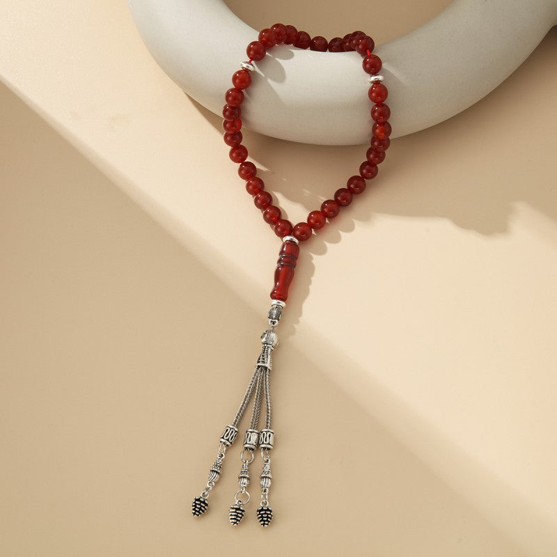 An Islamic Tasbih Prayer Beads.