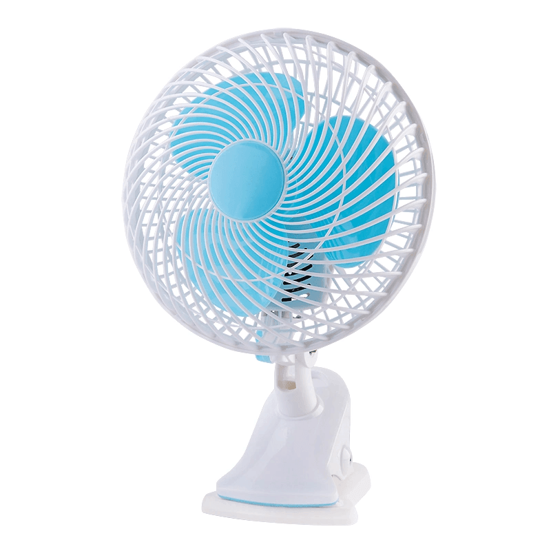 JIHAM 8-Inch Table & Clip Fan.
