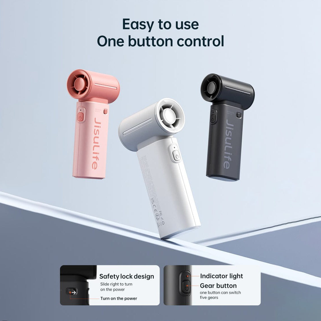 3 Different Variants Of JisuLife Handheld Fan Life9.
