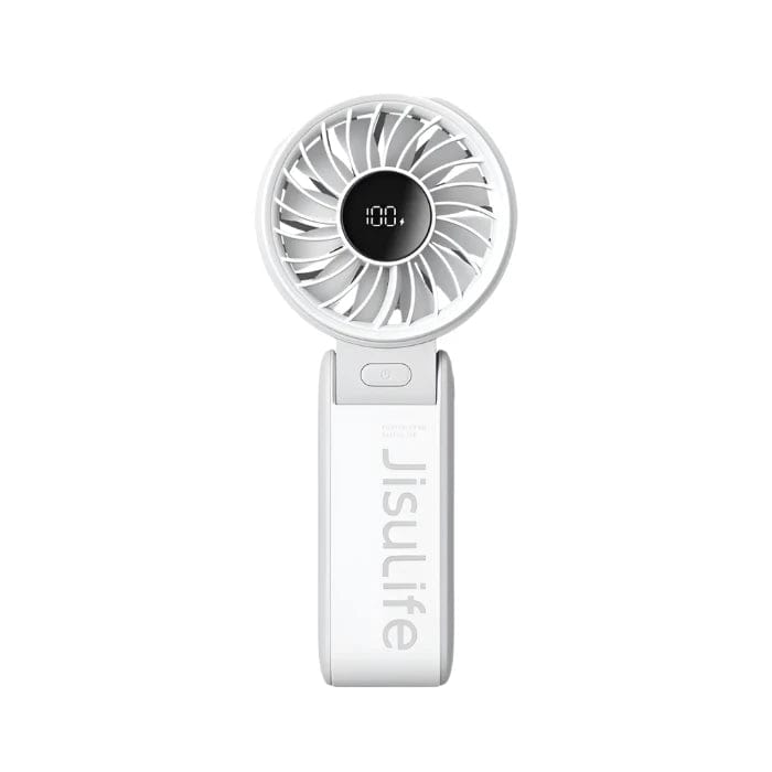 Light grey Jisulife Handheld Portable Fan 
