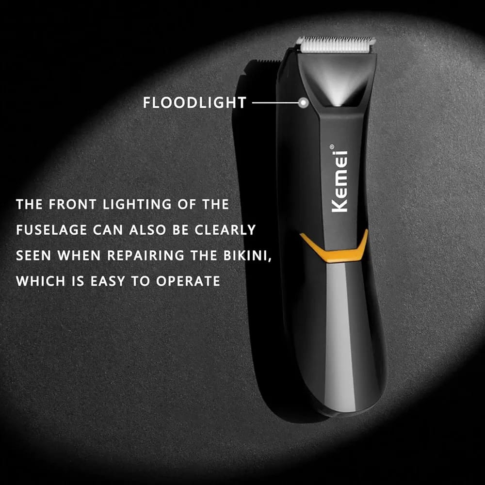 Kemei Body Hair Trimmer.