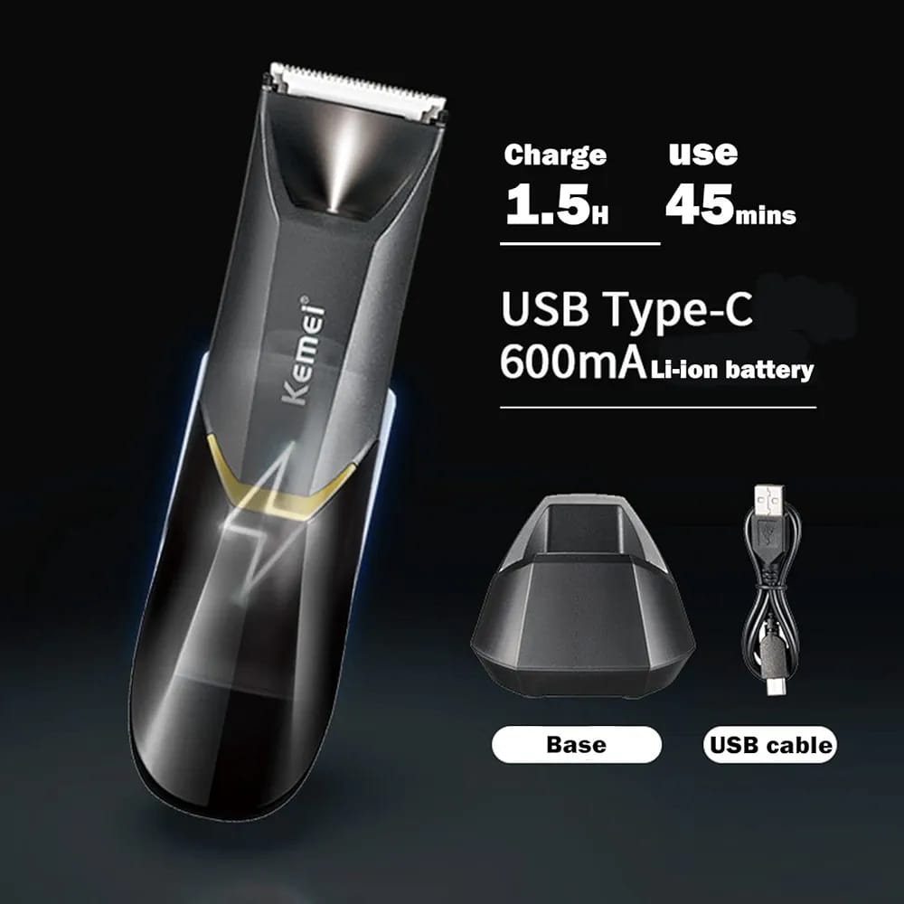 Kemei Body Hair Trimmer.