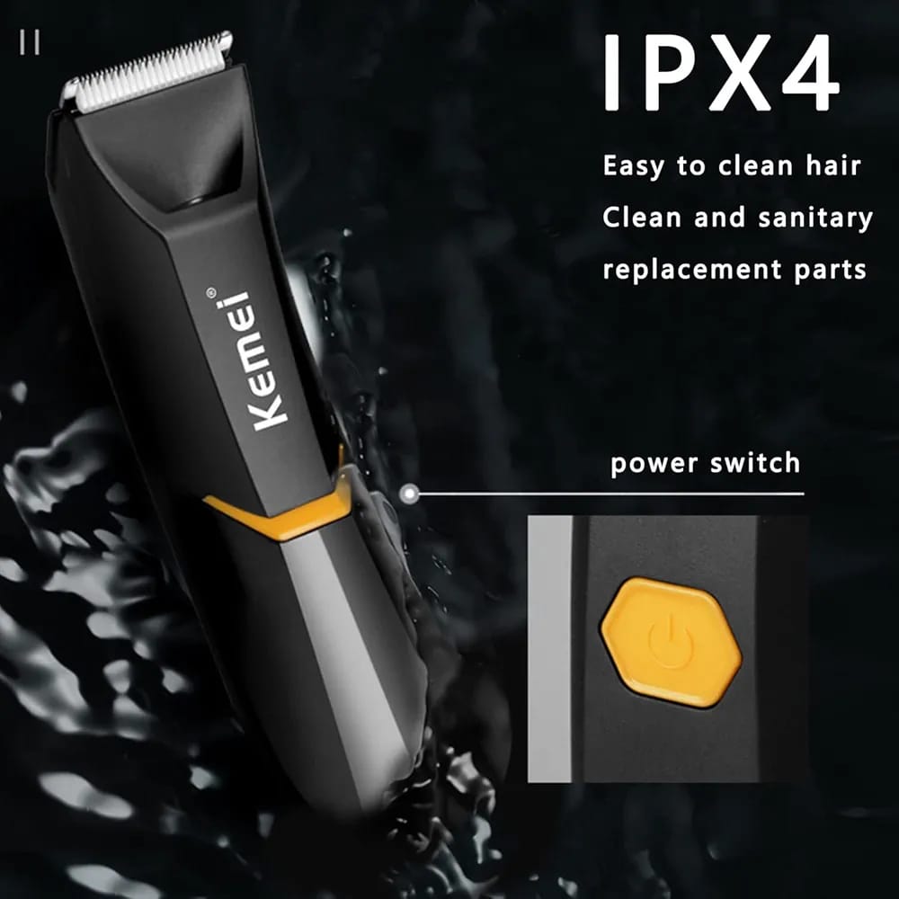 Power Switch Of Kemei Body Hair Trimmer.