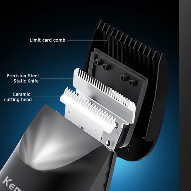 Parts Of Kemei Unisex Electric Hair Clipper, Trimmer, Hair Remover