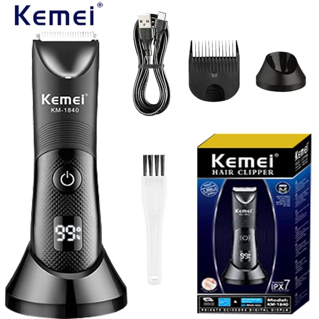 Kemei Unisex Electric Hair Clipper, Trimmer, Hair Remover