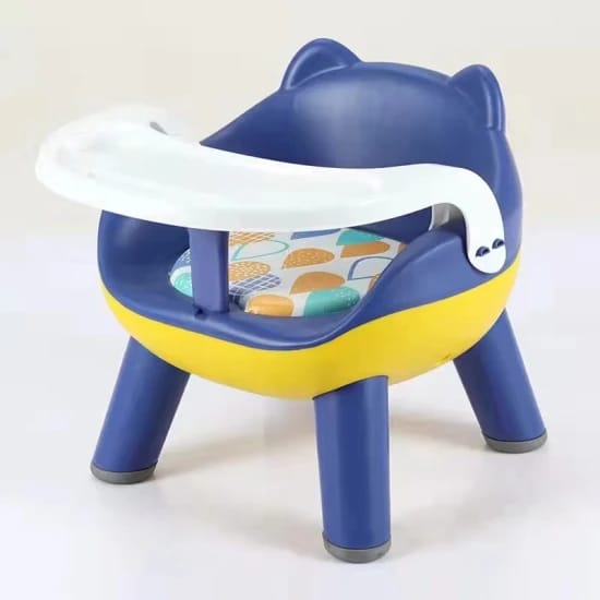 Kids Dining Chair in Blue Color.