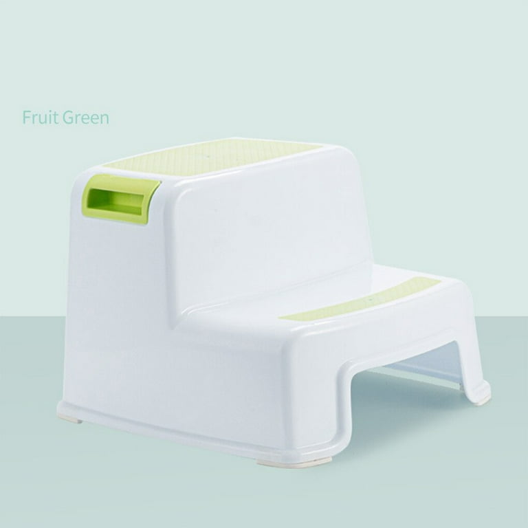 A Green Kids Step Stool.