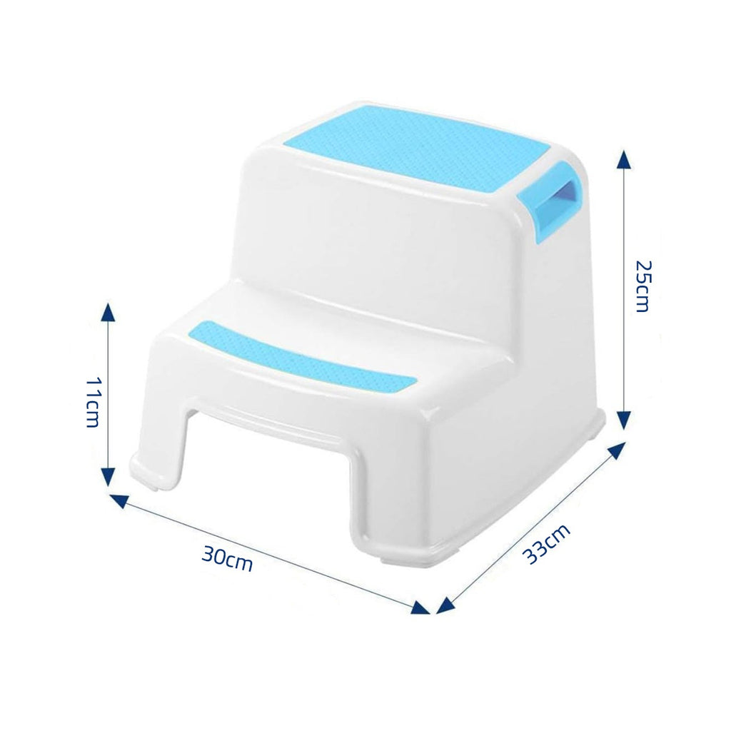 Kids Step Stool, Toddler 2 Step Ladder Stool, Anti -Slip Step Stool Kids Step Stool, Toddler 2 Step Ladder Stool, Anti -Slip Step Stool