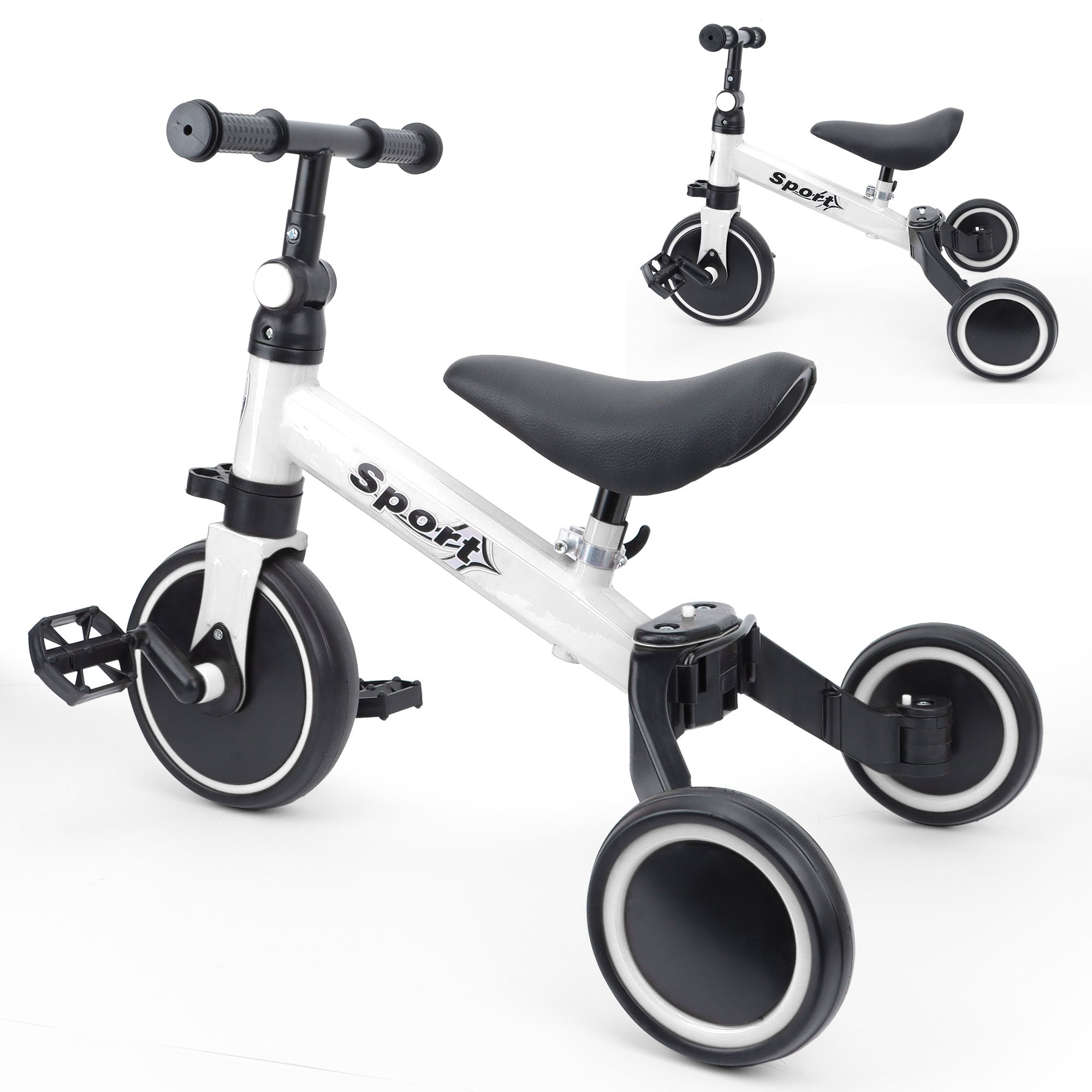 White Kids Tricycle.