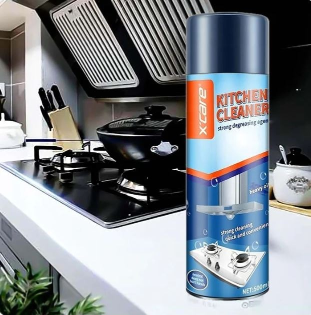 Spray bottle of multipurpose kitchen cleaner