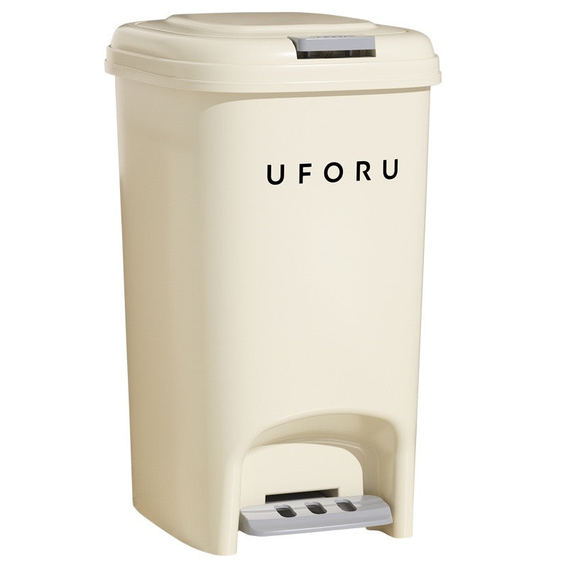 Kitchen Garbage Basket With Lid, Large Capacity Trash Can, Household Dustbin With Pedal Kitchen Garbage Basket With Lid, Large Capacity Trash Can, Household Dustbin With Pedal