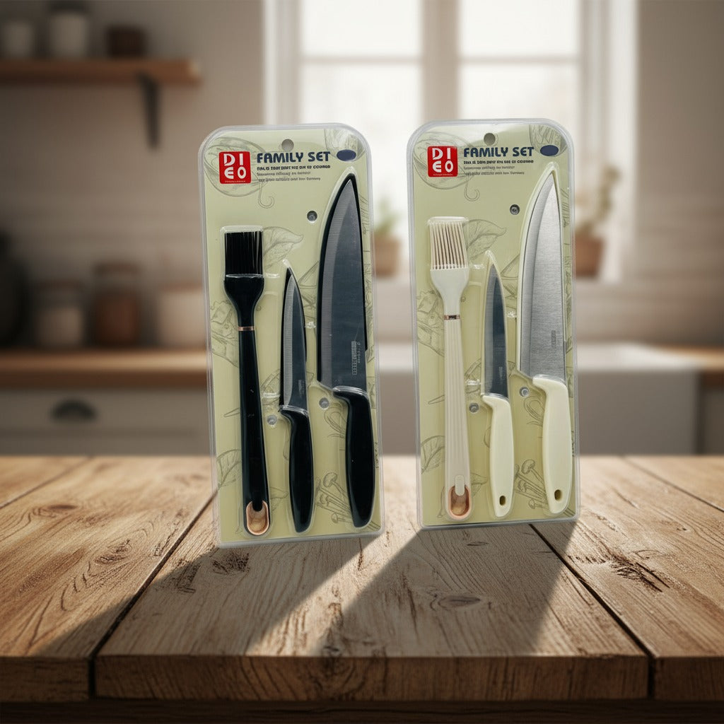 Packages Of Kitchen Knife Set.