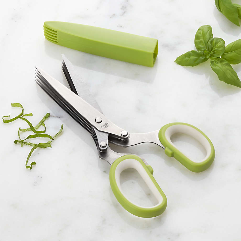Kitchen Scissor, Stainless Steel 5 Blade Kitchen Gadget, Multi-layer Herb Scissors Kitchen Scissor, Stainless Steel 5 Blade Kitchen Gadget, Multi-layer Herb Scissors