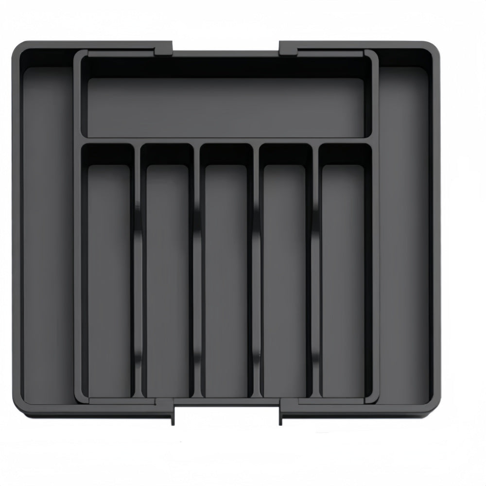 Extendable Kitchen Tableware Storage Box with 8 Compartments, Drawer C