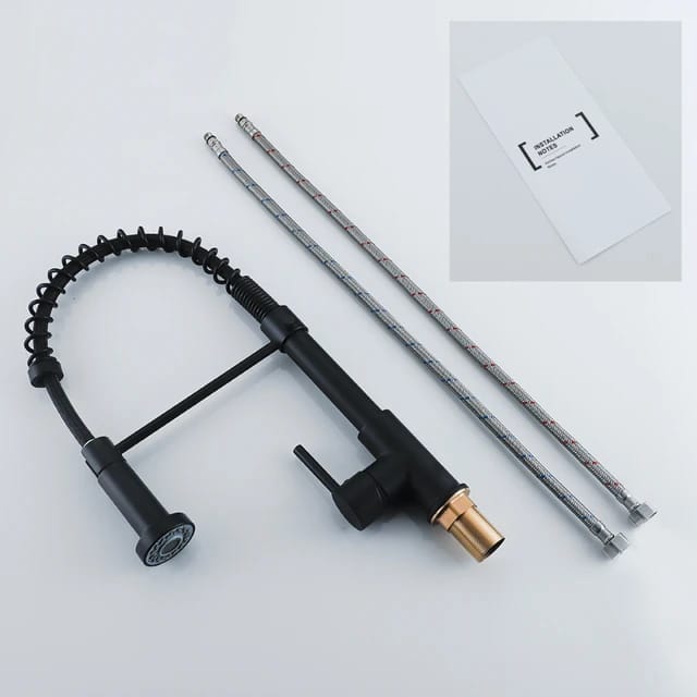 Kitchen Faucet with Pull Down Sprayer, 360° Rotation Hot and Cold Kitchen Sink Mixer Tap Kitchen Faucet with Pull Down Sprayer, 360° Rotation Hot and Cold Kitchen Sink Mixer Tap