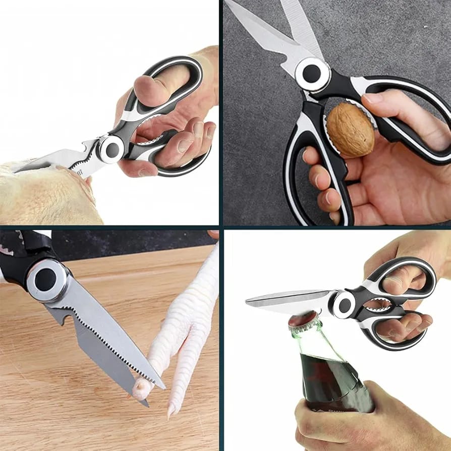 Different Functions of multi-functional kitchen scissors 