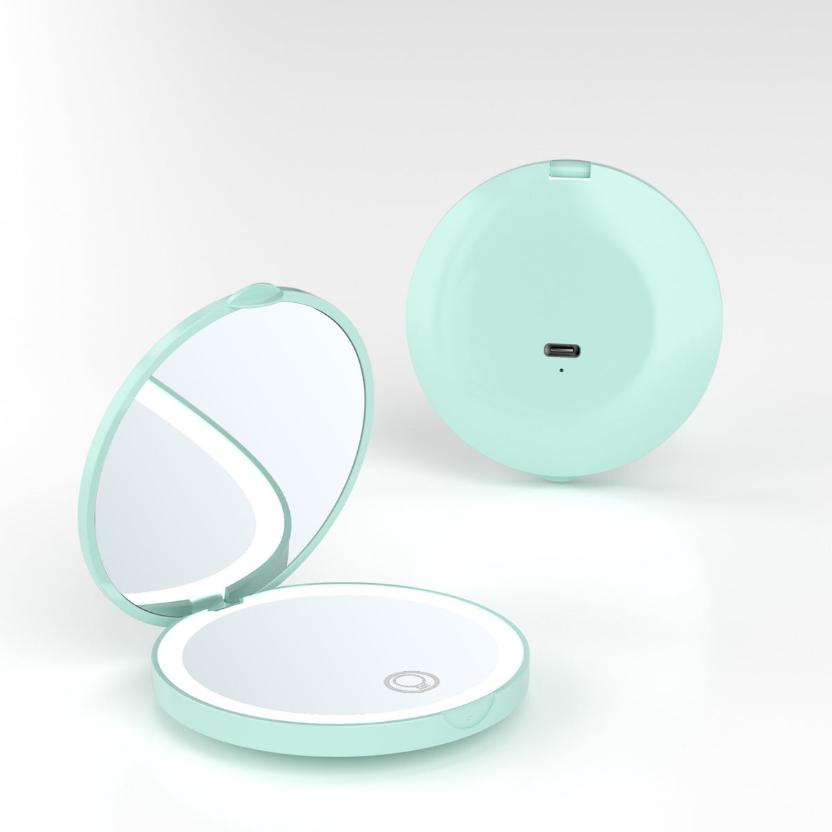 LED Compact Makeup Mirror.