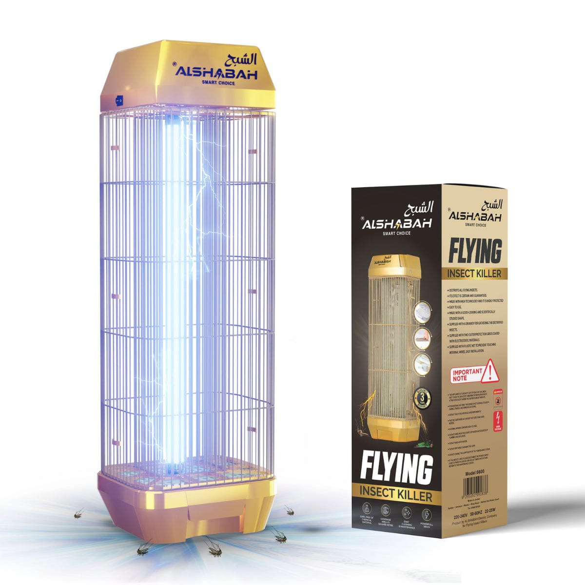 A Flying Insects Killer with its Package.