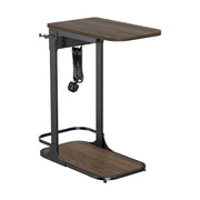 A Laptop Side Table in a White Background.