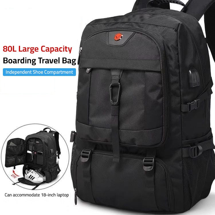 Large Capacity Travel Backpack.