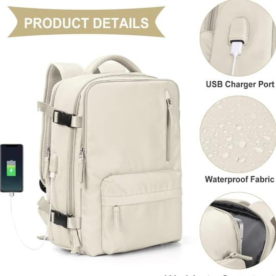 Product Details Of a Large Capacity Travel Backpack.