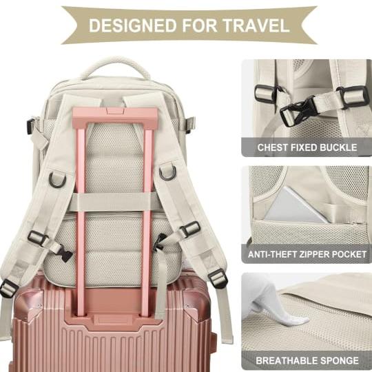 Parts Of Large Capacity Travel Backpack.