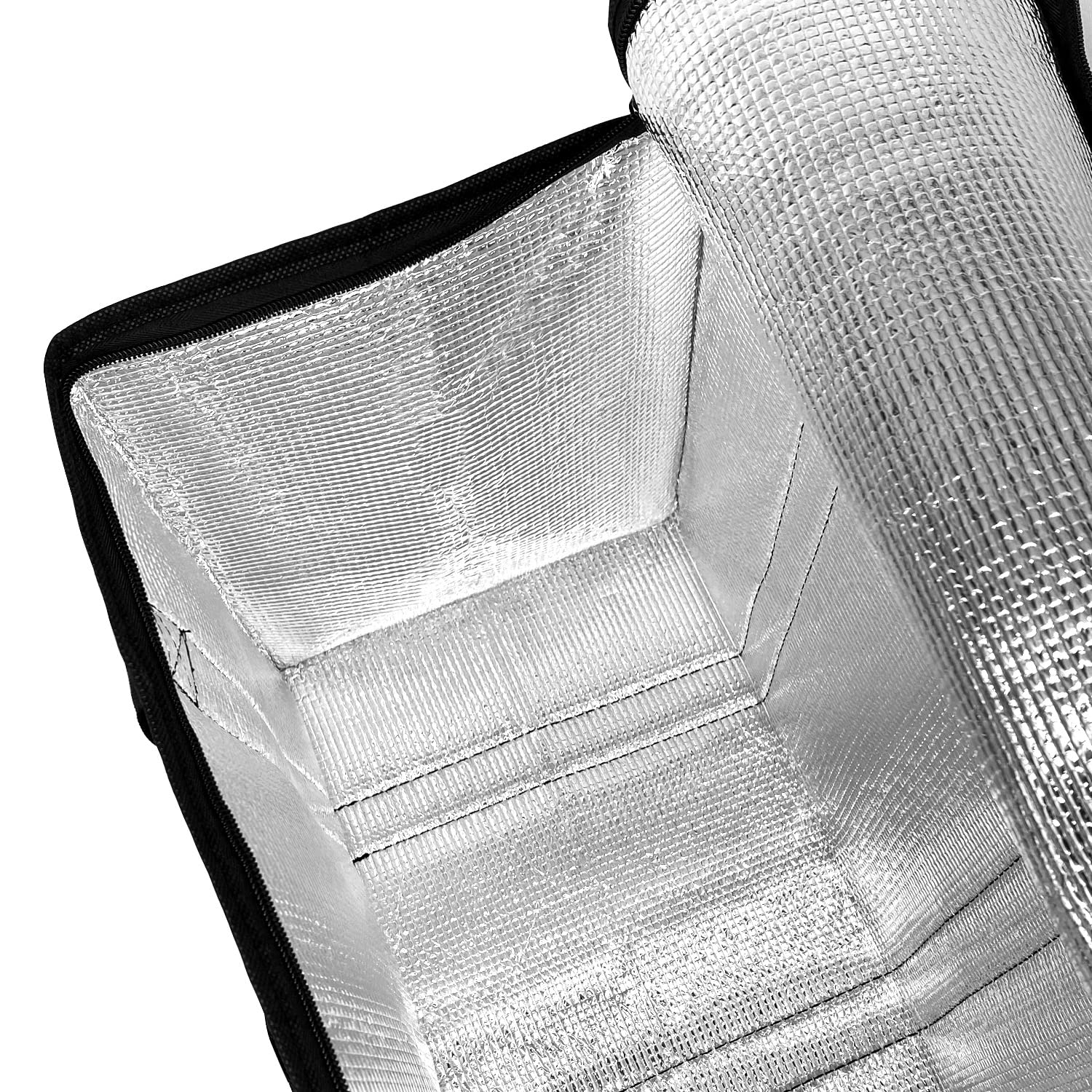 Inside View of Large Insulated Cooler Bag.